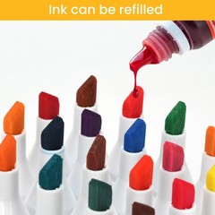 80 Colors Alcohol Markers Set, Dual Tip Permanent Coloring Markers for Adult,…