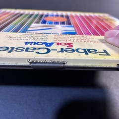 Vintage Faber Castell West Germany Watercolor Colored Pencils Set 23 Art F/S