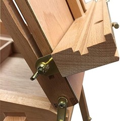 4 Less Co French Easel Wooden Sketch Box Portable Folding Art Artist Beech