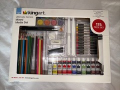 Kingart Ultimate Series 175 Piece Mixed Media Art Set