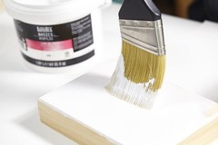 Basics Gesso Surface Prep Medium, 473ml (16-oz) White Acrylic Primer Bottle