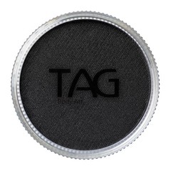 TAG Professional Face and Body Paint, Regular Black 32gm, 32g, [‘Black’]