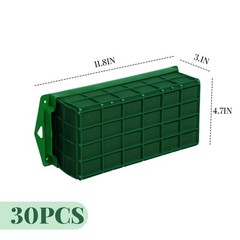 Floral Foam Cage Holder 24 Pieces 11.8 x 4.7 3.1 Inch Rectangle Boao Fresh Bowl