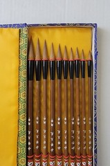 Chinese Buddha Gift Box Brush Set 10 Pes