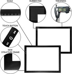 Ultra-Slim B4 LED Tracing Light Box for Drawing and Animation – 6000 Lux