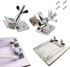 2Pcs Butterfly Hinge Clamp for Screen Printing – Easy Install, Rust-Resistant