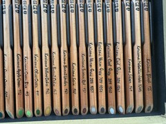 Karisma Colour Colored Pencils Rare 36 Count Including Metallic Jade
