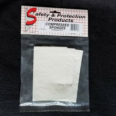 Pack of 3 Compressed Sponges for Artwork on Paper, Fabric, & More, Brand New