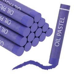 Soft Oil Pastels, Oil Pastel Crayons Blendable(Dark Purple, Pack of 36)