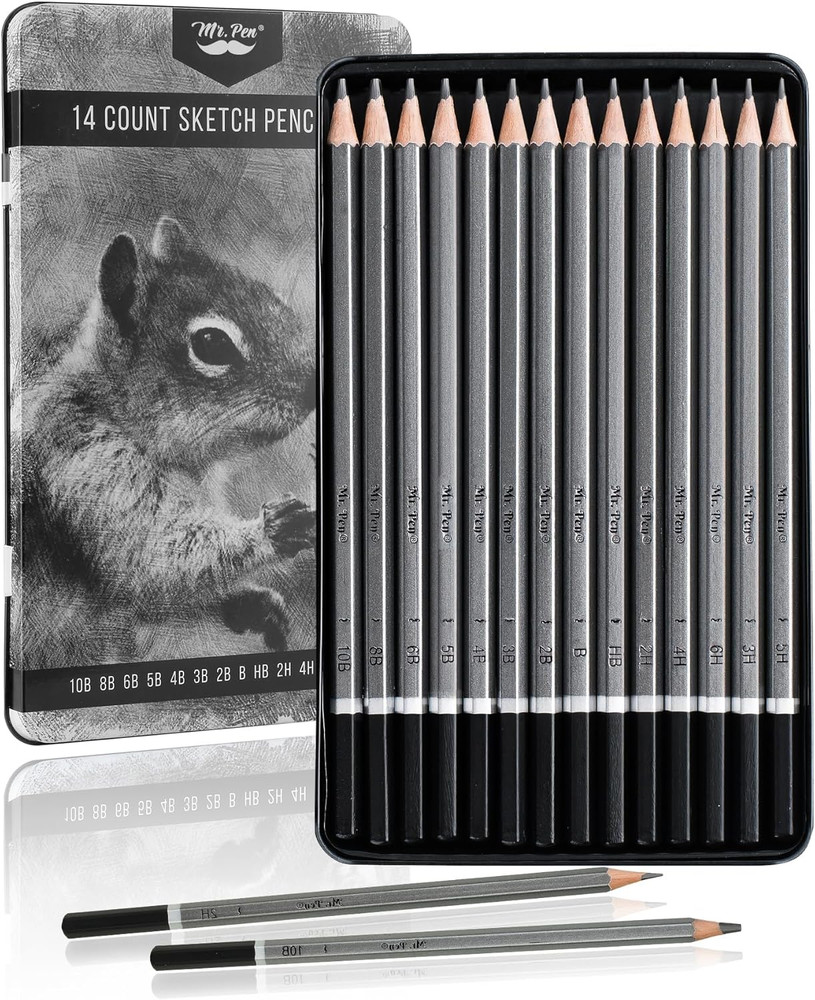 – Sketch Pencils for Drawing, 14 Pack, Graphite Pencils for Drawing Pencils