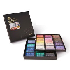 Mungyo Gallery Artists Soft Oil Pastels 120 Colors Set MOP-120 Cardboard Box