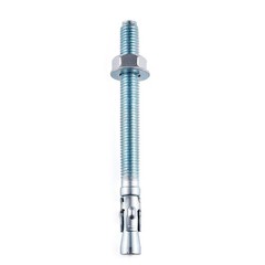 45 Pcs M12 x140mm Zinc Coated Wedge Anchors Concrete Bolts Anchors for Wall S…