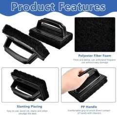 10 Pcs Screen Printing Scrub Pad,Screen Print Ink Scrub Cleaner Brush