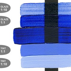 8 fl. oz. GOLDEN Heavy Body Acrylics Jar Ultramarine Blue Professional