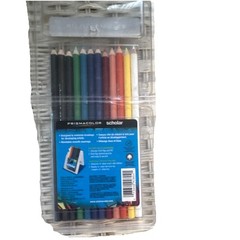 New Prismacolor Scholar 12-Count Multicolor Colored Pencil/Crayon art Set