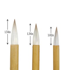 ZLY Chinese Calligraphy Brush Set Writing 1 Count (Pack of 3), Multicolor