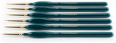6Pcs Extra Fine Detail Brushes for Model Miniature Painting and Also Acrylic Wat