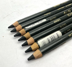 Lot of 7 VTG Conte A Paris France Pastel Colored Pencils 1355 Sepia Grey No. 42