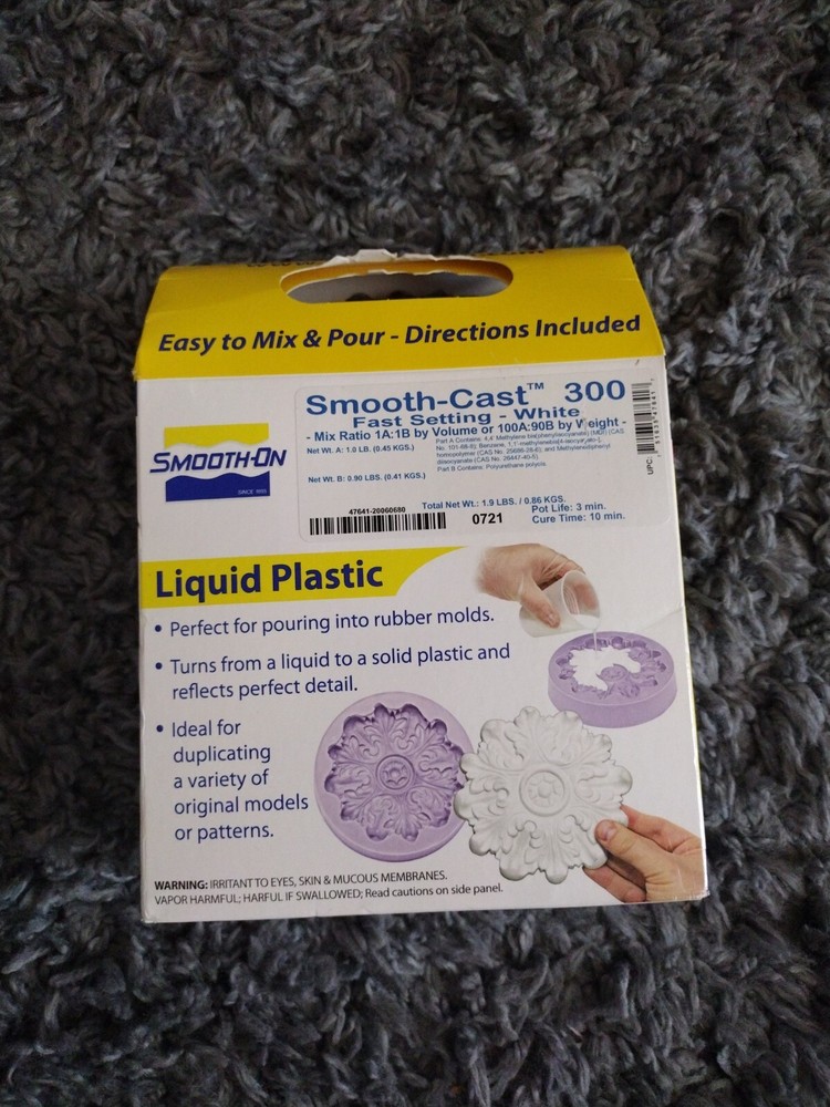 Smooth-On Smooth-Cast 300 Liquid Plastic Compound Smooth-Cast 300 Casting Resin