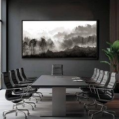 Wall Art Trees for Living Room Large Canvas Wall Art for Bedroom Framed Black…