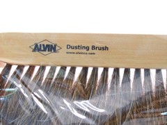 Alvin 2340 Wooden Dusting Brush – Soft Bristles with Comfort Curve Handle (1pc)