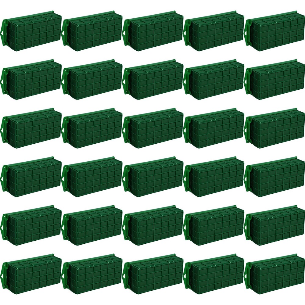 Floral Foam Cage Holder 24 Pieces 11.8 x 4.7 3.1 Inch Rectangle Boao Fresh Bowl