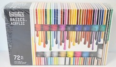 NEW – Liquitex Basic Acrylic Assorted Color 72 X 22ml Tubes
