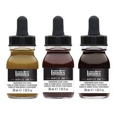 Liquitex Professional Acrylic Ink, 1-Oz (30Ml), Transparent Set Kitchen