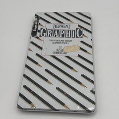 Rexel Derwent Graphic Designer Pencil Set 12 Medium B-6B H-4H Made in UK