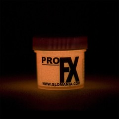 RED GLOW in the DARK Daytime Visible & UV Reactive Paint 4oz-8oz