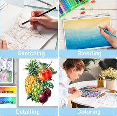 Soft Core Artist Pencils – 520 Colors
