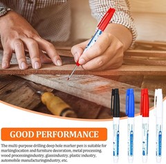 Durable Fine Tip Markers for Writing, Painting and Marking on Multiple Surfaces
