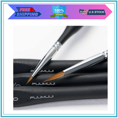 Kolinsky Sable Watercolor Brushes, 10pcs Sable Detail Paint Brush Set Will Keep