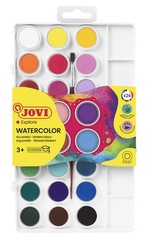 Jovi 800/24 Paint Pack of 24 Watercolours, Assorted Colours, 1 Stück (1er Pack)