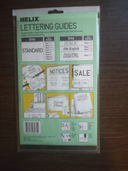 Lettering Guide Template 1-1/4″ 30mm Helix #08971