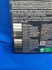 Lyra Rembrandt polycolor pencils- Tin of 12 Gray Scale Artist Pencils new sealed