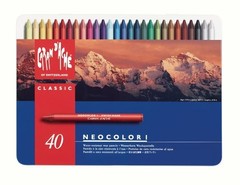 Caran d’Ache Neo color I 40 color set 7000-340 [Japan genuine]