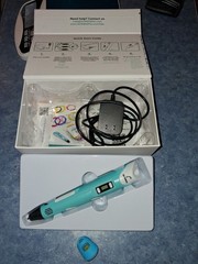 Scrib3D P1 Multi-Functional Speed Control Rechargeable 3D Printing Pen&Charger