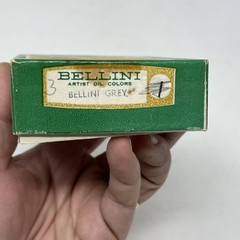 Vtg BELLINI Oil Paint Basic Set 3 Tubes Total In Original Box 1.25 Fl Oz Bottles