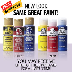 FolkArt Paint, Uniform Blue 2 Fl Oz 2 (Pack of 1),