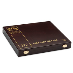 Caran d’Ache Supracolor Artist Water Soluble 120 Colour Pencils Wooden Gift Box