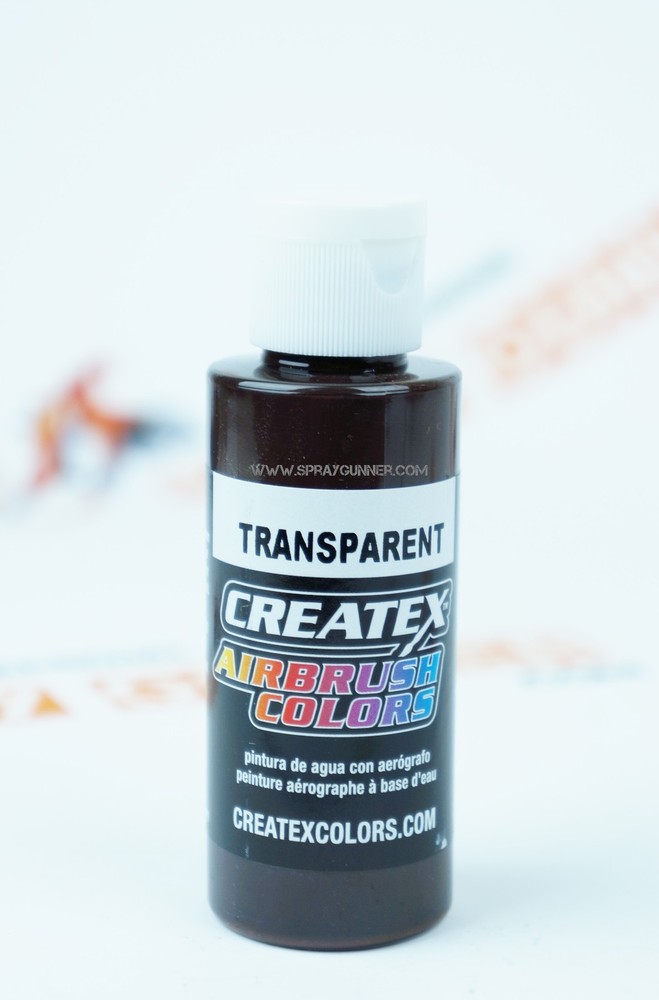 Createx Airbrush Colors 5128 Transparent Dark Brown 2oz. water-based paint
