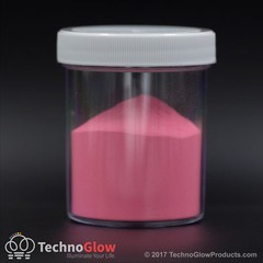 Glow in the Dark Powder, Fluorescent PINK to RUST – UV Reactive Glow Pigment