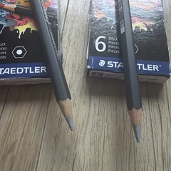 Staedtler Mars Lumograph Colour Aquarell Pencils Artist Grey 12 Pack