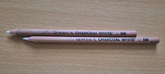 General’s Charcoal White Pencil Model 558