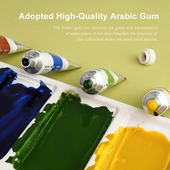 Versatile 5ml Watercolor Paint Set – 36 Vibrant Colors for Creative Minds