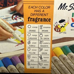 VINTAGE Sanford Mr. Sketch Scented Instant Water Color Markers, 12 Color Set 80s