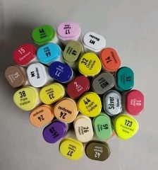 150 ARTIST MARKERS LOT ARTEZA, STAMPIN’ WRITE, ALCOHOL & DUAL TIP PENS +