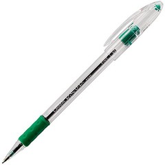 R.S.V.P. Ballpoint Pen, Fine Line, Green Ink, 2 Pack (BK90BP2D)