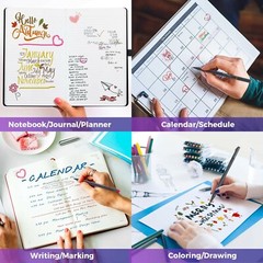 iBayam Journal Planner Point Marker Set – 18 Color